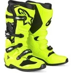 Alpinestars Tech 7 Motocross Stiefel, schwarz-gelb, Gr&ouml;&szlig;e 43 f&uuml;r M&auml;nner