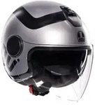 AGV Eteres Rimini Jethelm, schwarz-grau, Gr&ouml;&szlig;e XS f&uuml;r M&auml;nner