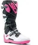Sidi Crossfire 3 SRS Motocross Stiefel, schwarz-weiss-pink, Gr&ouml;&szlig;e 43 f&uuml;r...
