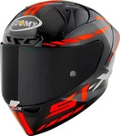 Suomy K6SX0005.2, Suomy S1-XR GP Carbon Hypersonic E06 Helm Schwarz Rot male