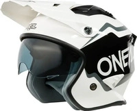 Oneal 0635-074, Oneal Volt Corp Trial Helm Schwarz Weiss male
