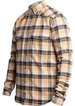 John Doe Motoshirt Hemd, beige, Gr&ouml;&szlig;e M f&uuml;r M&auml;nner
