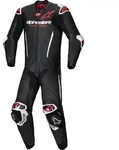 Alpinestars GP-R7 1-Teiler Motorrad Lederkombi, schwarz-weiss-rot, Gr&ouml;&szlig;e 46...