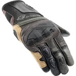 Bogotto Zello perforierte Motorrad Handschuhe, gr&uuml;n-braun-beige, Gr&ouml;&szlig;e XS f&uuml;r