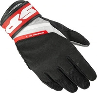 Spidi B123-021-M, Spidi Neo-S Motorradhandschuhe Schwarz Weiss Rot male