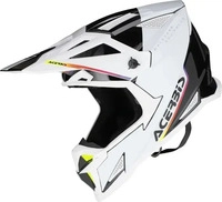 Acerbis 0026458.237.068, Acerbis T711 Motocross Helm Schwarz Weiss male