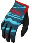 Oneal Mayhem Wild Motocross Handschuhe, rot-blau, Gr&ouml;&szlig;e S f&uuml;r M&auml;nner