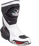 MUGENRACE Sphantom 2 perforierte Motorrad Stiefel, schwarz-weiss, Gr&ouml;&szlig;e 39...