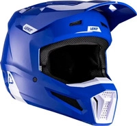 Leatt 1026000802, Leatt 2.5 V26 Motocross Helm Weiss T&uuml;rkis Blau male