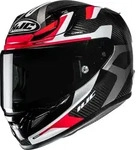 HJC RPHA 12 Carbon Xentra Helm, schwarz-weiss-rot, Gr&ouml;&szlig;e XS 54 55 f&uuml;r M&auml;nner