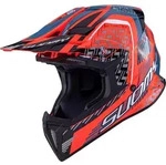 Suomy X-Wing Motley Motocross Helm, schwarz-rot, Gr&ouml;&szlig;e XS f&uuml;r M&auml;nner