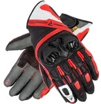 Rebelhorn ST II Short Motorradhandschuhe, schwarz-grau-rot, Gr&ouml;&szlig;e 4XL