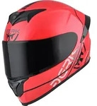 Berik FF867 Taruna Helm, schwarz-grau-rot, Gr&ouml;&szlig;e XS f&uuml;r Frauen