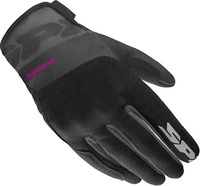 Spidi B119-545-XL, Spidi Flash-KP Tex Damen Motorrad Handschuhe Schwarz Lila female