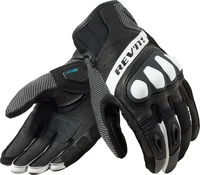Revit FGS212-1150-L, Revit Ritmo Motorrad Handschuhe Schwarz Grau male