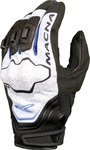 Macna 190-6209-XL-125, Macna Assault Motorrad Handschuhe Schwarz Weiss Blau male