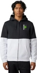 FOX 30579-018-M, FOX X Kawi Zip Hoodie Schwarz Weiss male