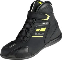 LS2 71030T115440, LS2 Garra wasserdichte Motorrad Schuhe Schwarz Gelb male