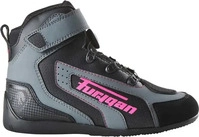 Furygan 65196-37-150, Furygan V4 Easy D3O Vented Damen Motorradschuhe Schwarz Grau