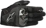 Alpinestars Stella SMX 1 Air V2 Damen Motorrad Handschuhe, schwarz, Gr&ouml;&szlig;e XS