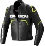 Spidi Evorider 2 Motorrad Lederjacke, schwarz-gelb, Gr&ouml;&szlig;e 48 f&uuml;r M&auml;nner