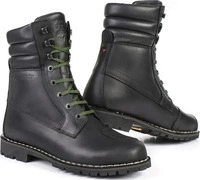 Stylmartin SM4YUR-100-38, Stylmartin Yurok wasserdichte Motorrad Stiefel Schwarz male