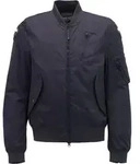 Blauer Maverick Motorrad Textiljacke, Gr&ouml;&szlig;e M f&uuml;r M&auml;nner