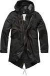 Brandit M51 US Parka Jacke, schwarz, Gr&ouml;&szlig;e 2XL