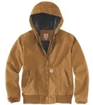 Carhartt Washed Duck Active Damen Jacke, braun, Gr&ouml;&szlig;e XS