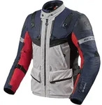 Revit Defender 3 GTX Motorrad Textiljacke, rot-blau, Gr&ouml;&szlig;e 2XL f&uuml;r M&auml;nner