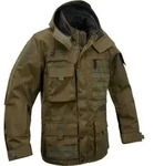 Brandit Performance Jacke, gr&uuml;n, Gr&ouml;&szlig;e 3XL f&uuml;r M&auml;nner