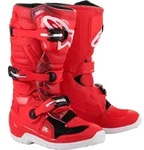 Alpinestars Tech 7S Jugend Motocross Stiefel, rot, Gr&ouml;&szlig;e 40 41