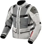 Revit Cayenne 2 Motorrad Textiljacke, silber, Gr&ouml;&szlig;e XL f&uuml;r M&auml;nner