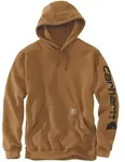 Carhartt Iconic K288 Logo Sweatshirt, braun, Gr&ouml;&szlig;e XS f&uuml;r M&auml;nner
