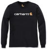Carhartt EMEA Workwear Signature Graphic Core Logo Langarmshirt 104107-BLK-S008