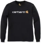 Carhartt EMEA Workwear Signature Graphic Core Logo Langarmshirt, schwarz, Gr&ouml;&szlig;e 2XL