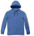 Carhartt Force Angler Graphic Hoodie, blau, Gr&ouml;&szlig;e S f&uuml;r M&auml;nner