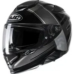 HJC RPHA 71 Zecha Helm, schwarz-grau-silber, Gr&ouml;&szlig;e L f&uuml;r M&auml;nner