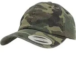 Brandit Low Profile Camo Washed Kappe