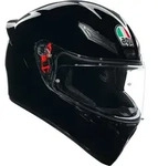 AGV K-1 S Mono Helm, schwarz, Gr&ouml;&szlig;e 2XL f&uuml;r M&auml;nner
