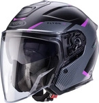 Caberg CA20056522-XS, Caberg Flyon II Boss Jethelm Schwarz Pink male