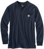 Carhartt Workwear Pocket Henley Langarmshirt .K128.NVY.S006