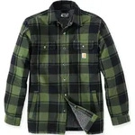 Carhartt Heavyweight Flannel Sherpa Hemd, gr&uuml;n, Gr&ouml;&szlig;e 2XL f&uuml;r M&auml;nner