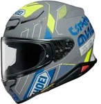 Shoei NXR 2 Accolade TC-10 Helm, grau-gelb, Gr&ouml;&szlig;e 2XS f&uuml;r M&auml;nner