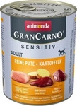 Animonda 6709739, Animonda GranCarno Adult Sensitive reine Pute + Kartoffeln 800 g -