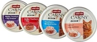 Animonda 6606179, Animonda Carny Ocean mit weißem Thunfisch & Rind 80 g - 12 Stück Animonda 6606179, Animonda Carny Ocean mit weißem Thunfisch & Rind 80 g - 12 Stück
