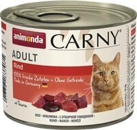 Animonda 6731642, Animonda Carny Adult Rind pur 200 g - 6 Stück