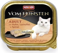 Animonda 6738692, Animonda vom Feinsten mit Schlemmerkern mit Huhn, Lachsfilet &