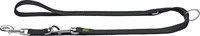 Hunter 40546, Hunter Verstellbare F&uuml;hrleine schwarz, Gr&ouml;&szlig;e: 15 mm / 200 cm