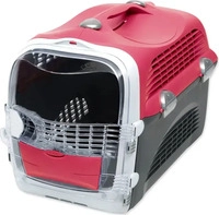 Catit 41370, Catit Cabrio Transportbox rot/grau